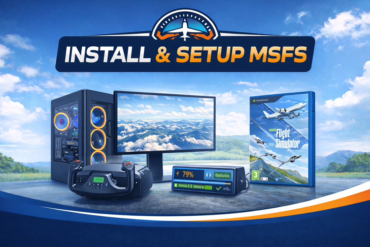 Install and Setup MSFS 2024