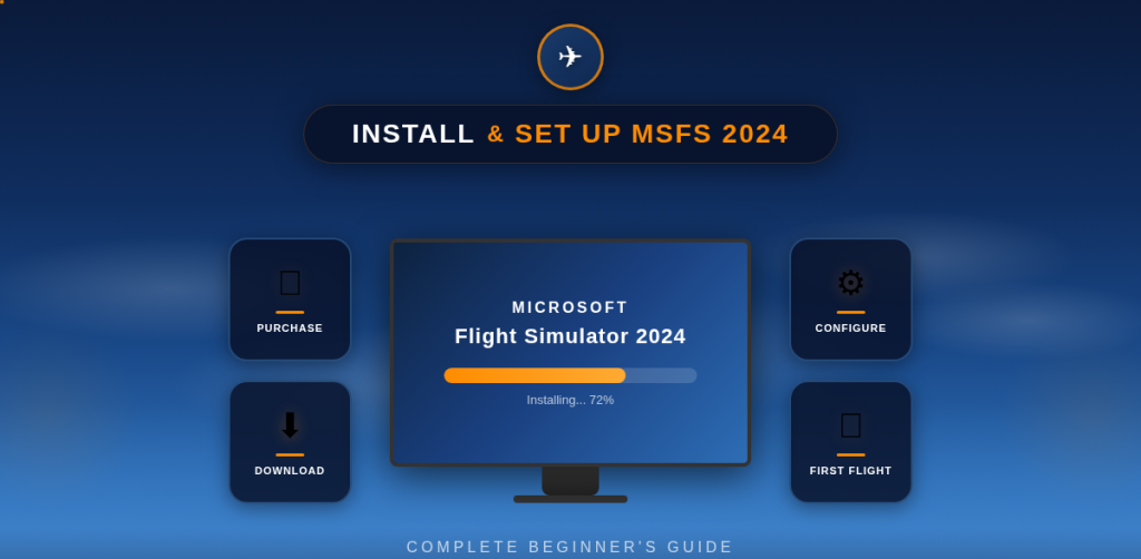 How to Install and Set Up Microsoft Flight Simulator 2024 - Complete Beginner Guide