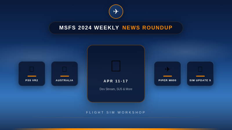 MSFS 2024 Weekly News Roundup April 11-17 2026 featured image